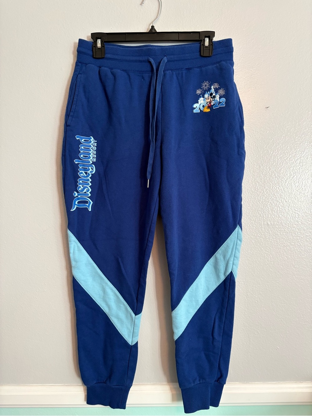 Disneyland Blue 2022 Logo Jogger Sweatpants